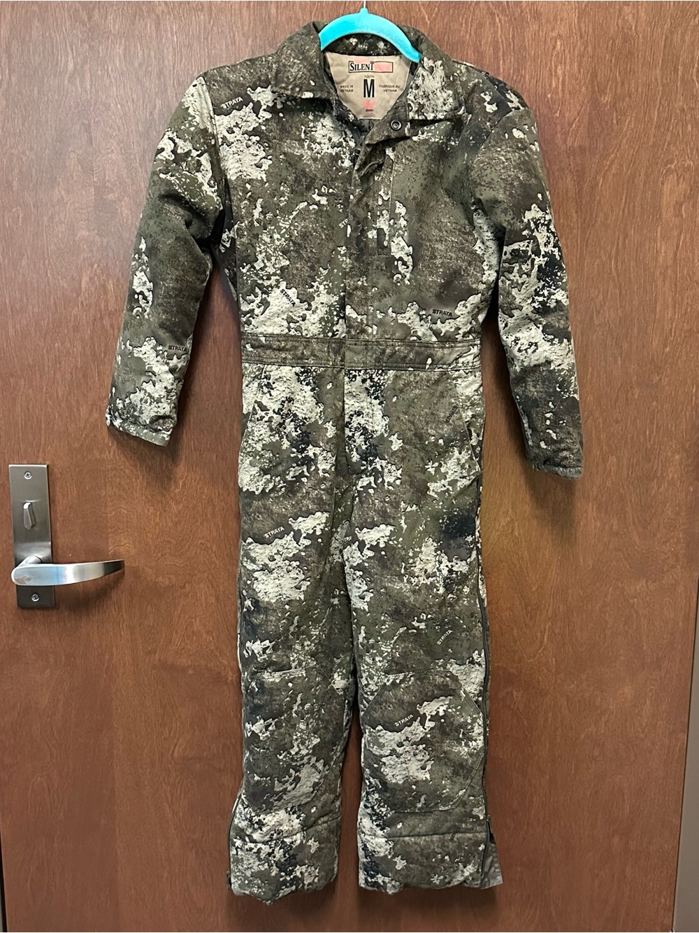 RedHead Silent-Hide insulated coveralls Youth M (8) TrueTimber Strata camouflage